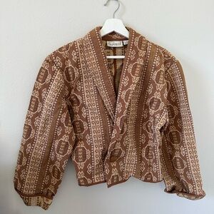 Vintage flashback brand blazer